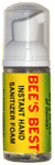 NEW! BEE'S BEST FOAMING 1.7oz. Hand Sanitizer - KILLS 99.99% of Germs!