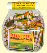 BEE'S BEST BEESWAX LIP BALM + SPF15!